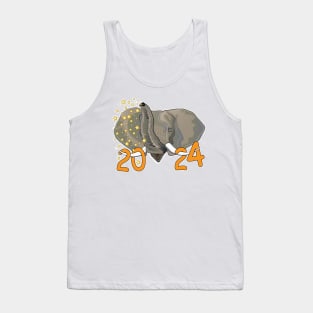 Elephant New Year 2024 Tank Top